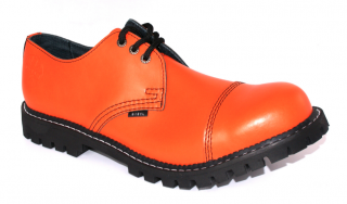 Glady - boty STEEL FULL ORANGE, 3 dírky (ZV)
