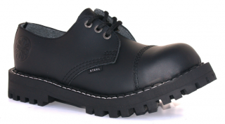 Glady - boty STEEL CRAZY BLACK, 3 dírky